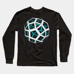 gmtrx lawal v2 skeletal rhombicosidodecahedron Long Sleeve T-Shirt